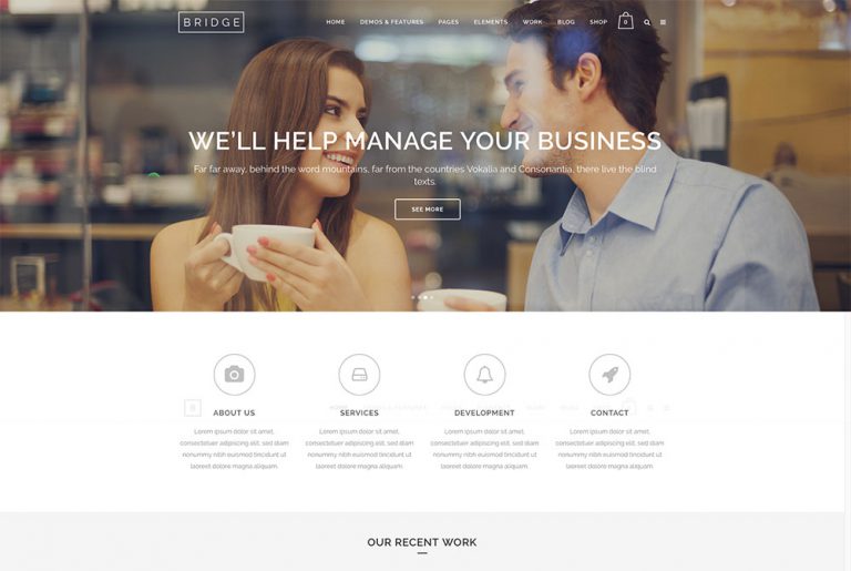 Best Business WordPress Themes 2024 - ThemezHut