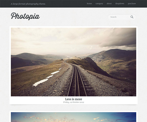Photopia WordPress Theme