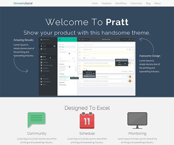 Pratt Wordpress Theme